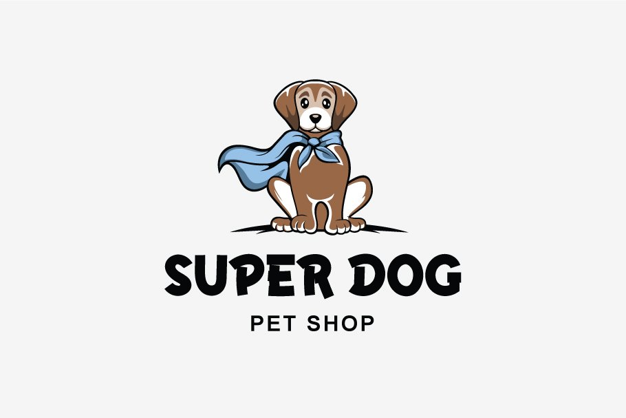 Super Dog Logo cover image.