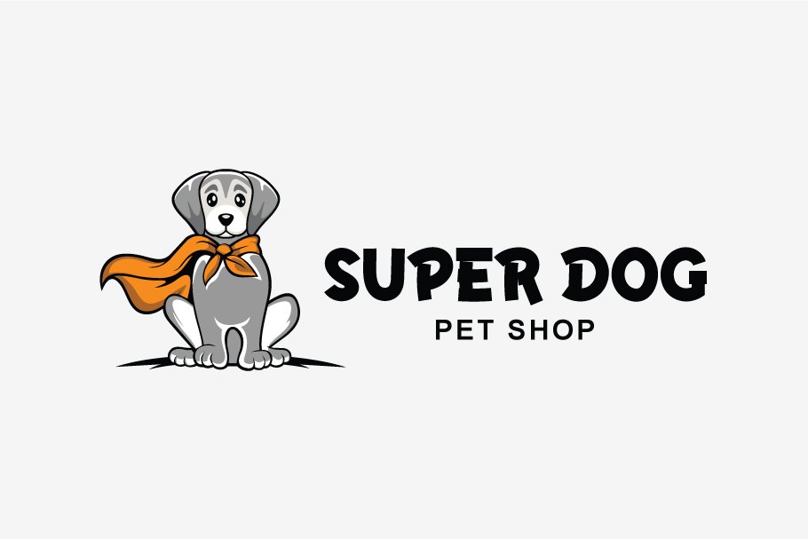Super Dog Logo preview image.