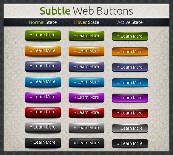 [50% Off] Subtle Web Buttons cover image.