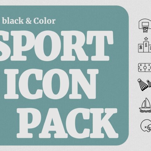 Sport Icon Pack cover image.