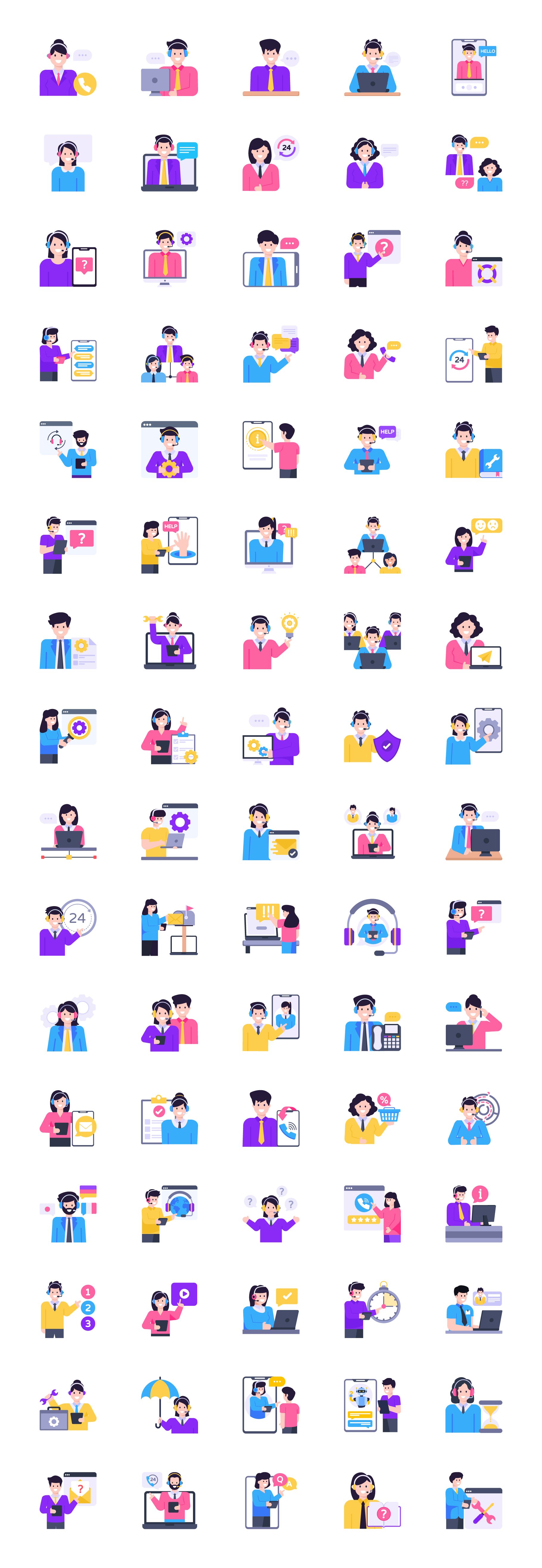 tech support icons full preview 534