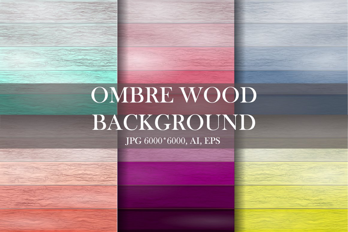 Ombre wood background. cover image.