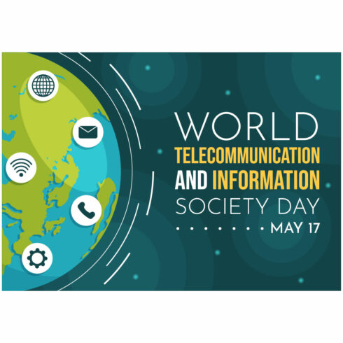 12 World Telecommunication and Information Society Day Illustration cover image.