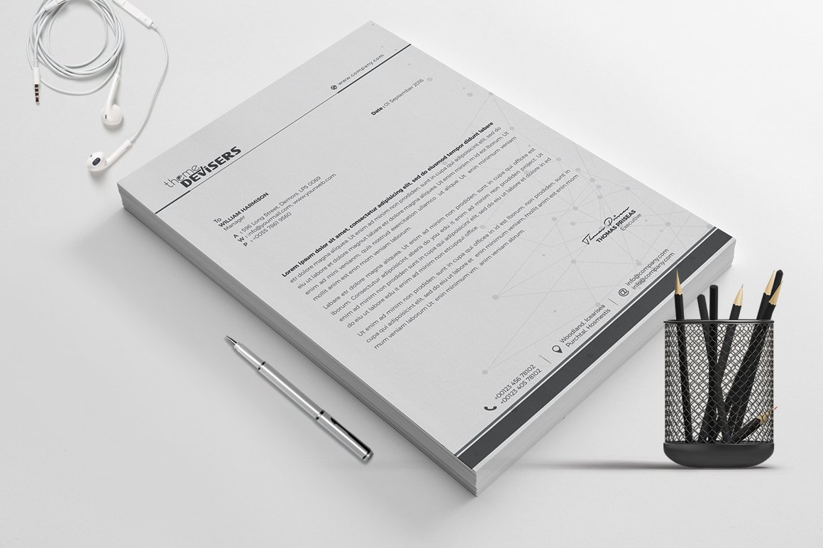 Letterhead preview image.