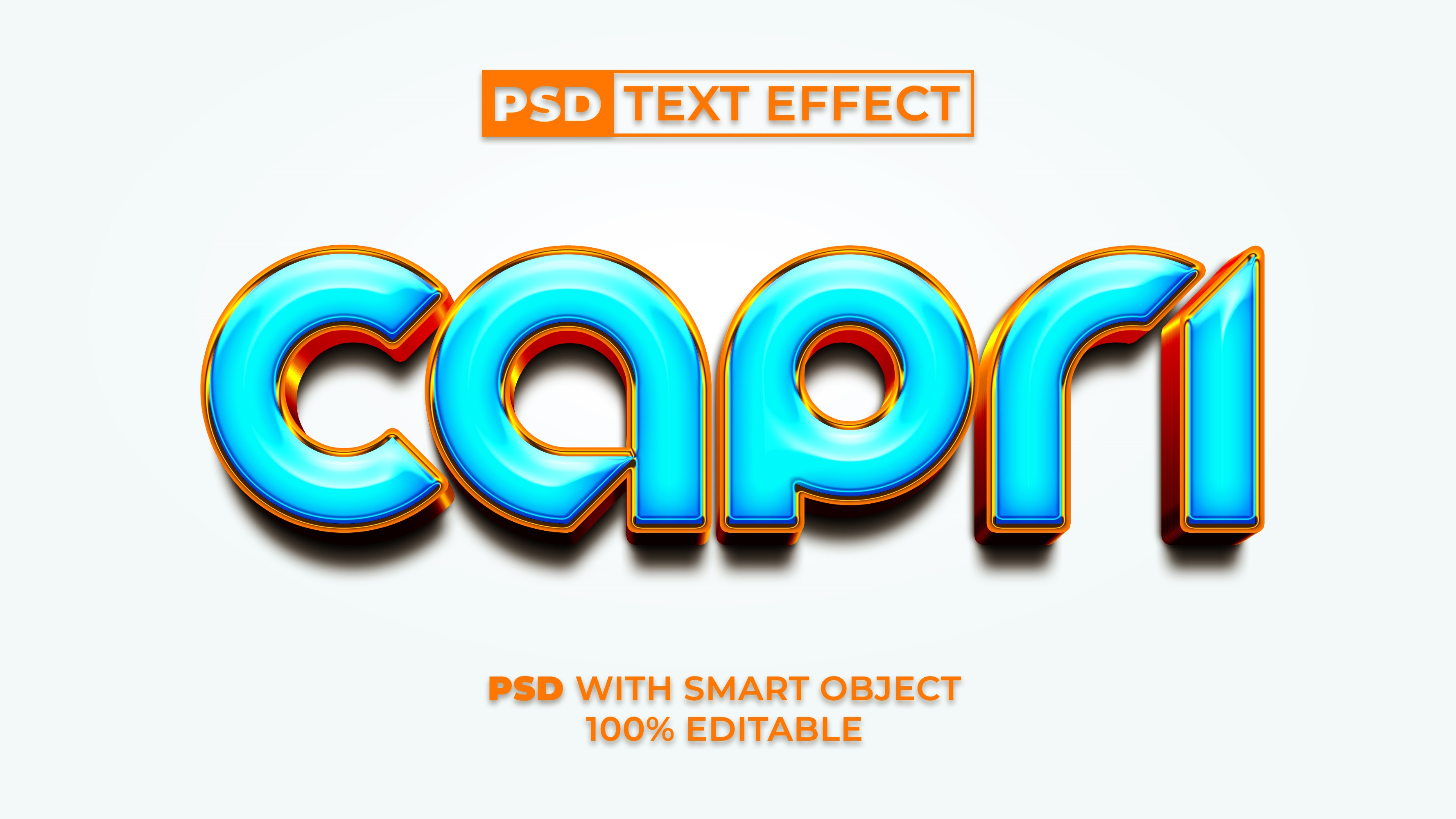 text effect capri gold 627