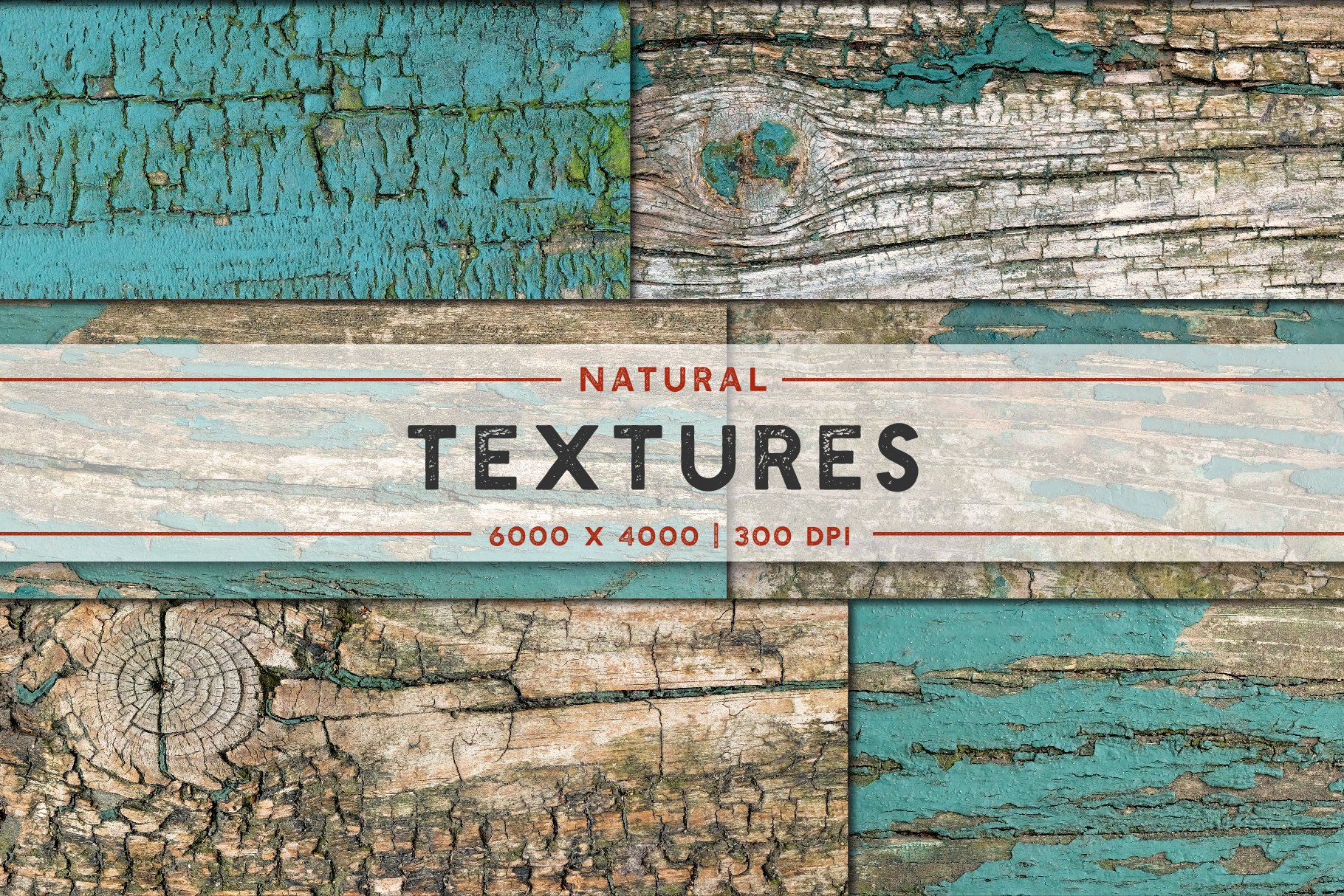 Rustic Wood Background Texture Bundl preview image.