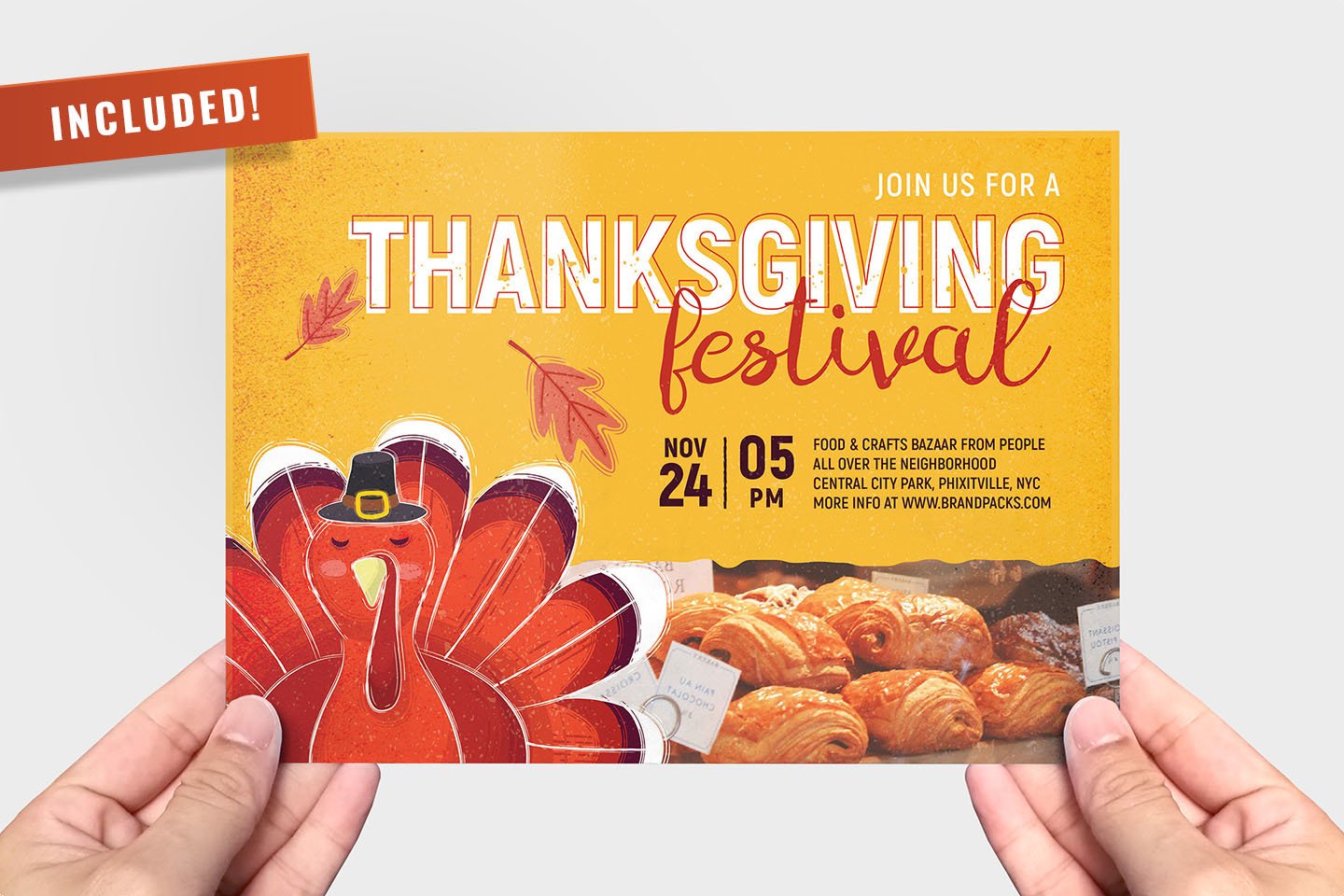 thanksgiving flyer template 3 2 826