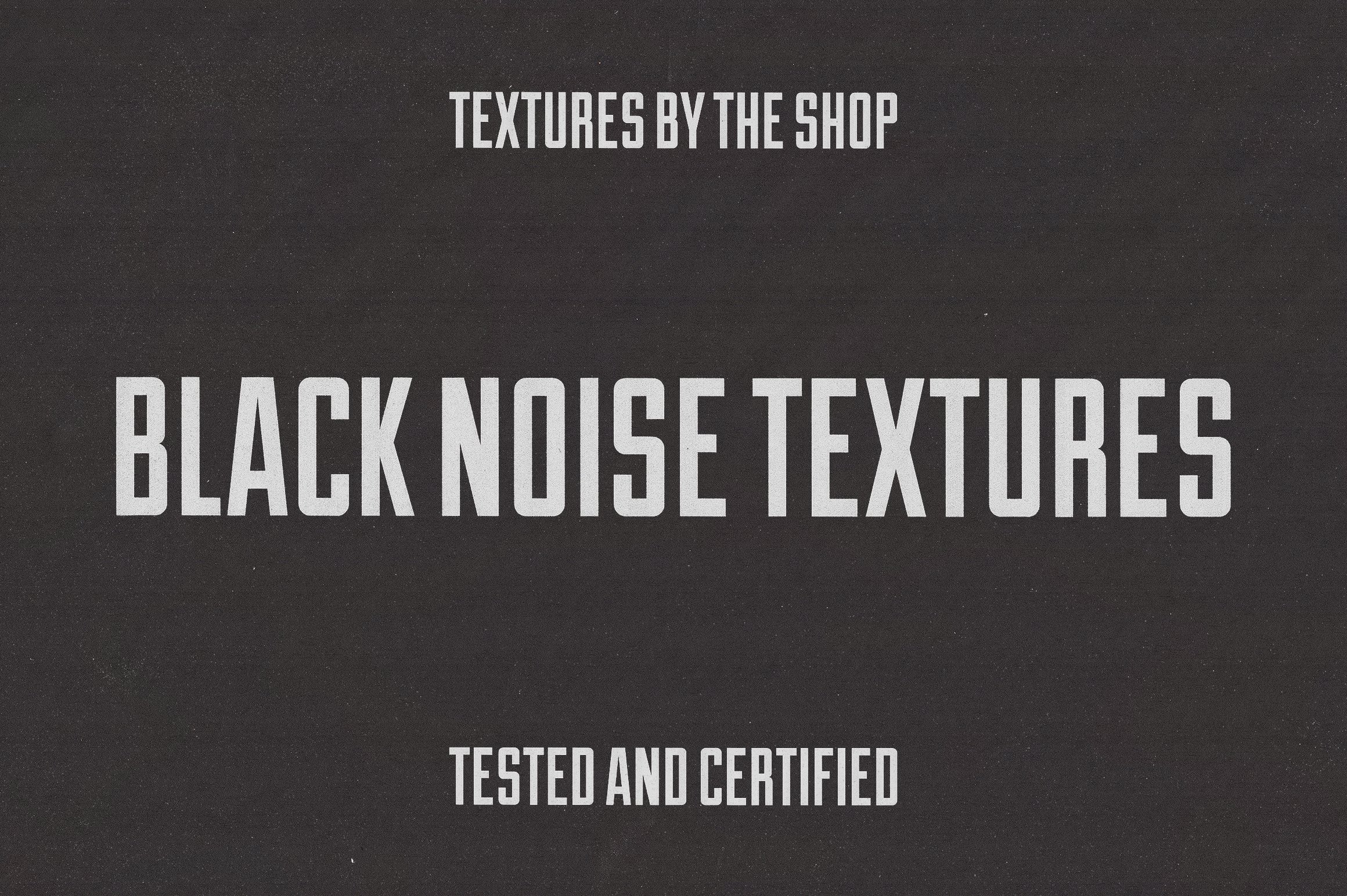 Black noise textures cover image.