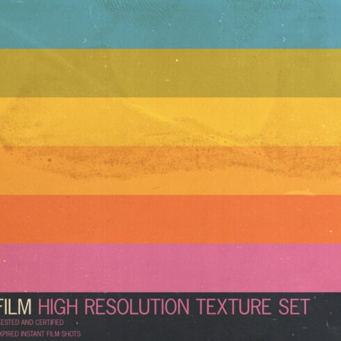 Expired instant film texture pack cover image.