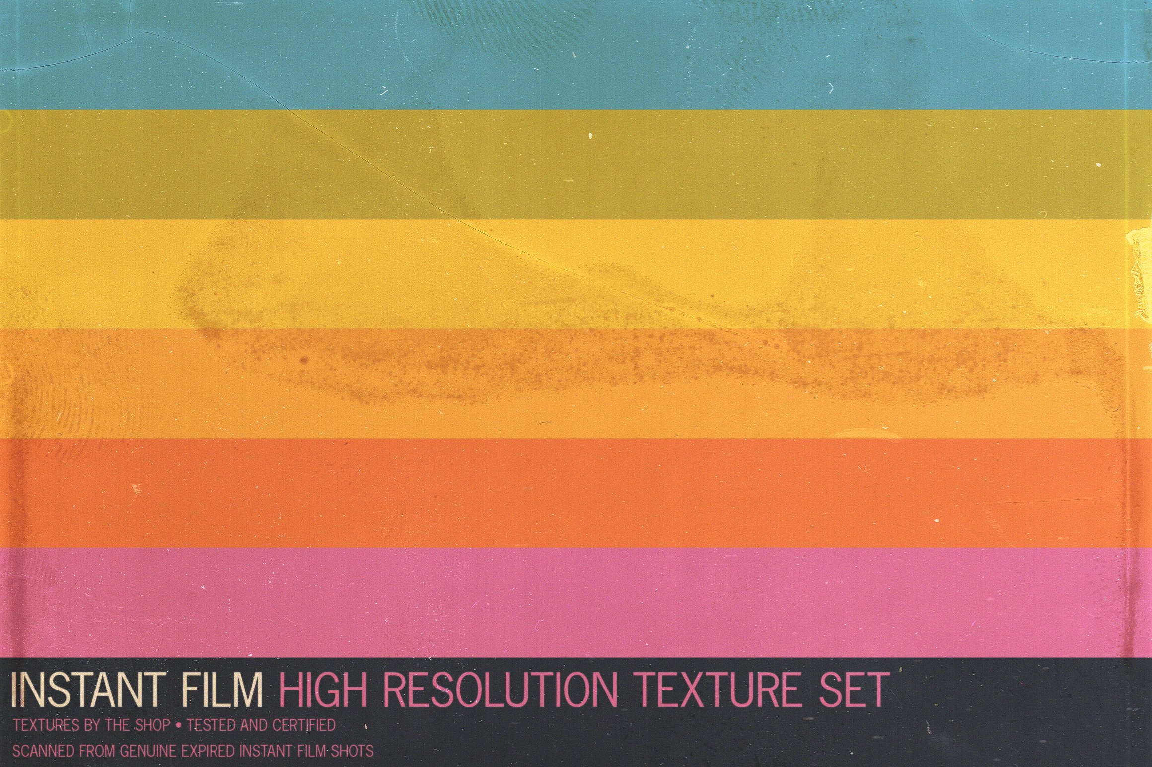 Expired instant film texture pack cover image.