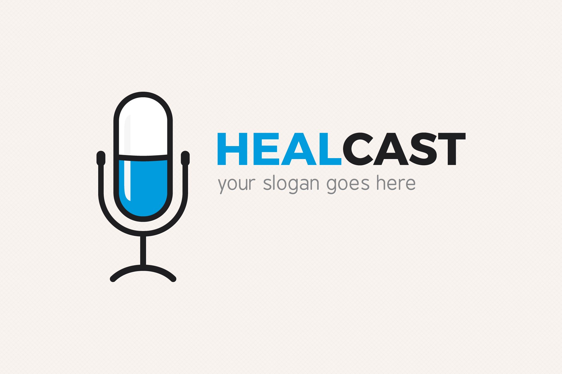 Health Podcast Logo preview image.