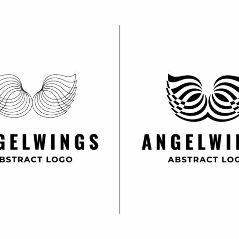 Wings Logo - Modern Abstract Wings cover image.