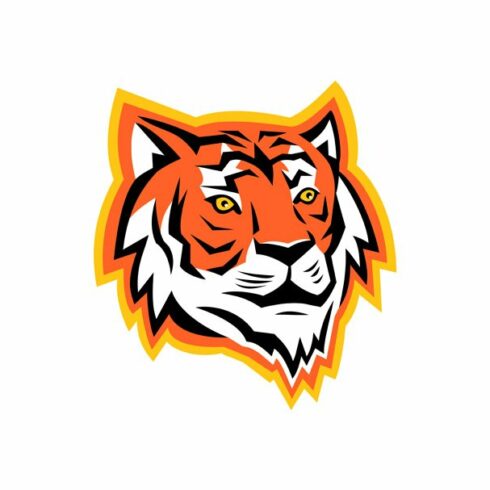 Bengal Tiger Head Mascot cover image.