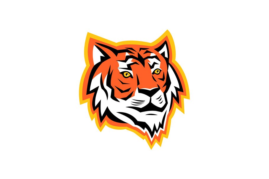 Bengal Tiger Head Mascot cover image.