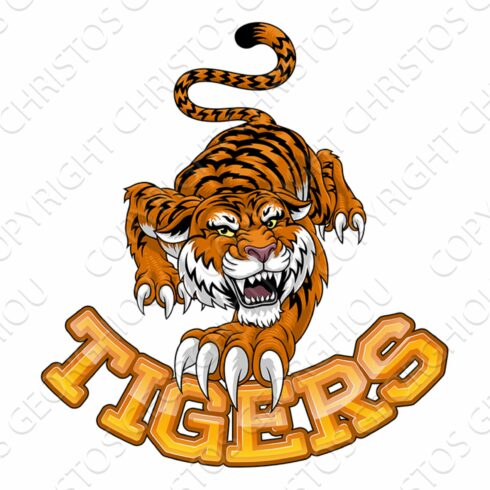 Tiger Angry Tigers Team Sports cover image.