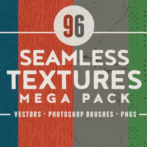 96 Seamless Textures - Mega Pack cover image.