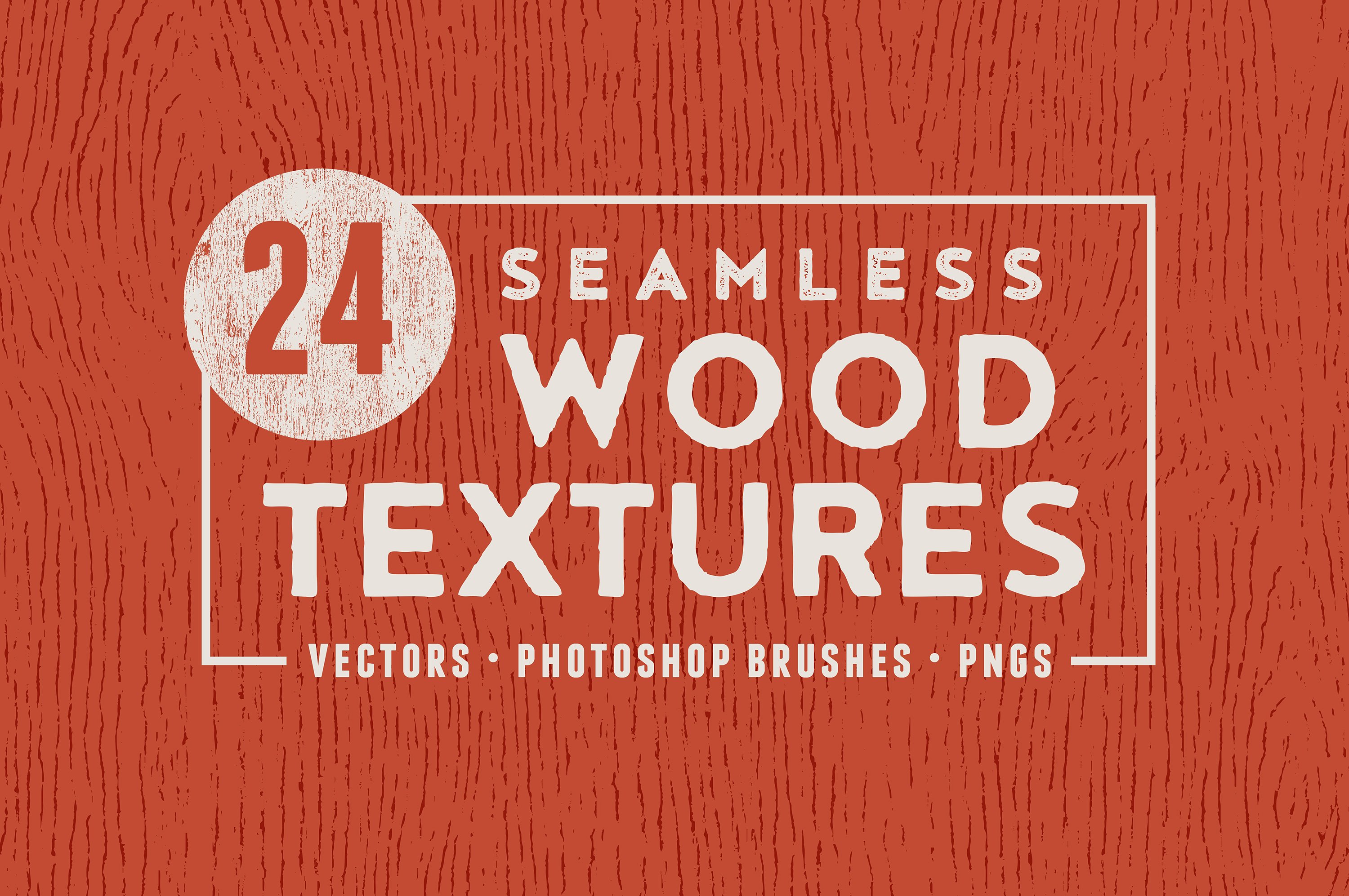 24 Seamless Wood Textures cover image.