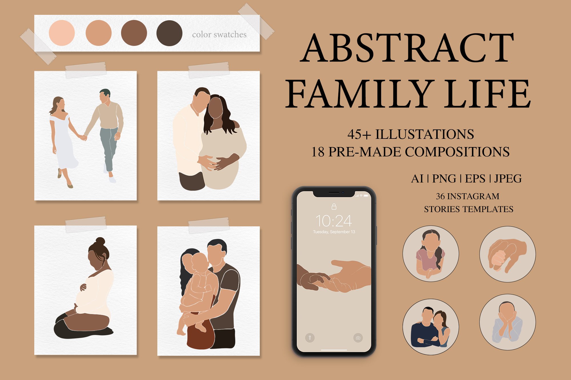 ABSTRACT FAMILY LIFE cover image.