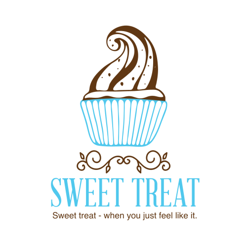 Logo for a bakery called sweet treat.