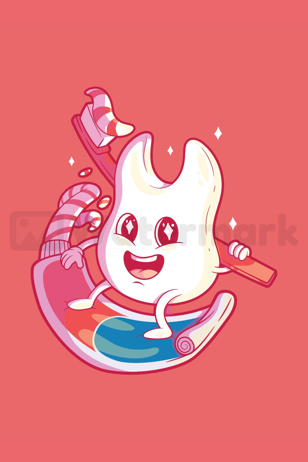 Tooth Surf! pinterest preview image.
