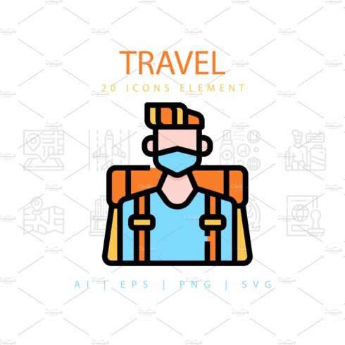 TRAVEL ICONS PACKS cover image.