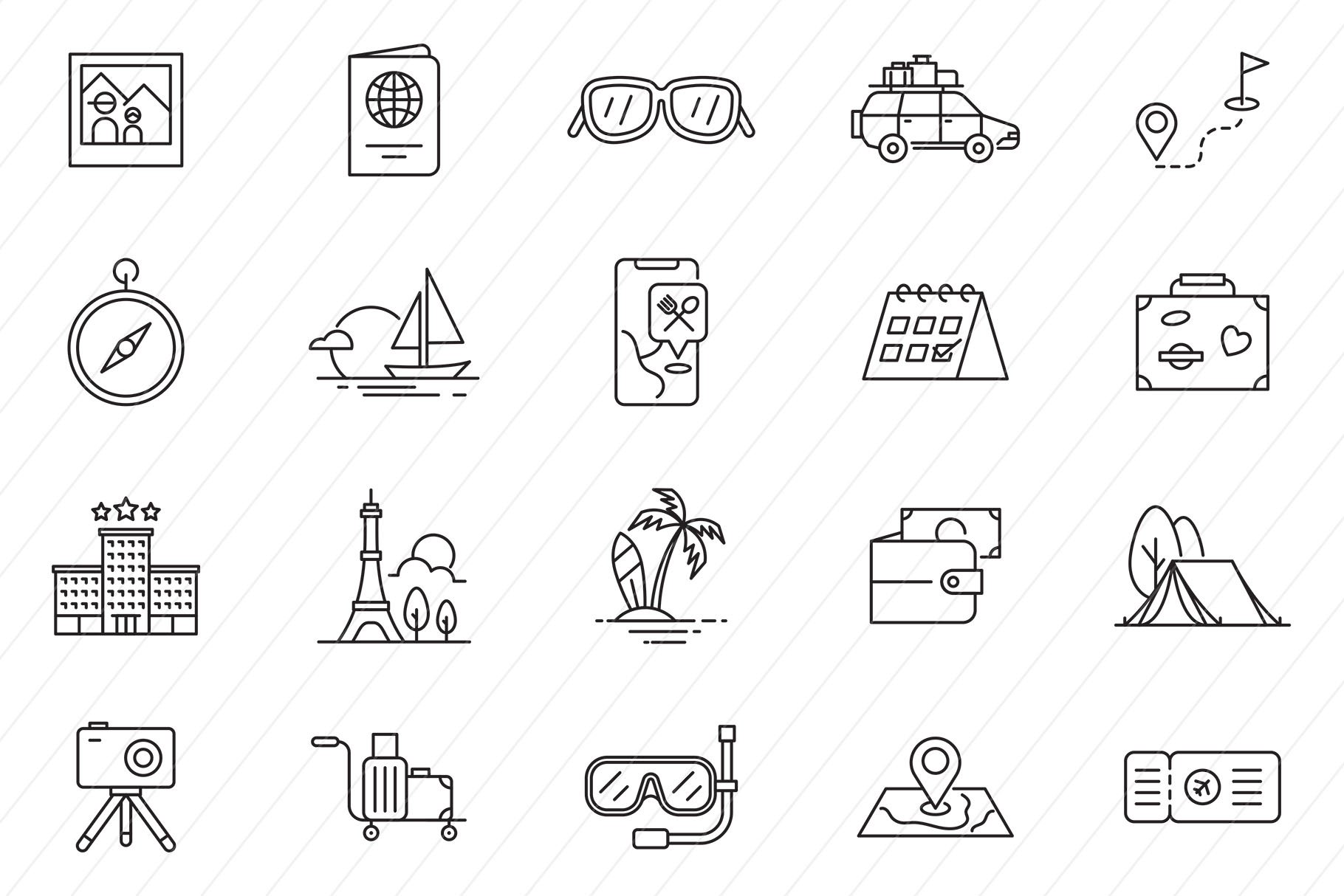 travel icons 05 442