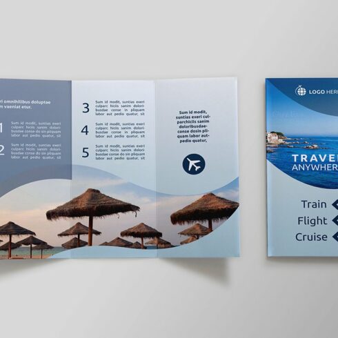 Travel Tri-fold Brochure - SK cover image.