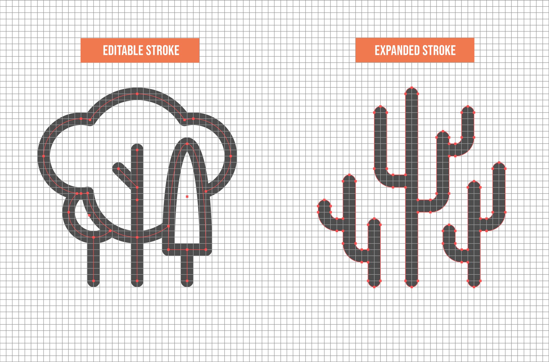 tree and plant outline icon preview3 753