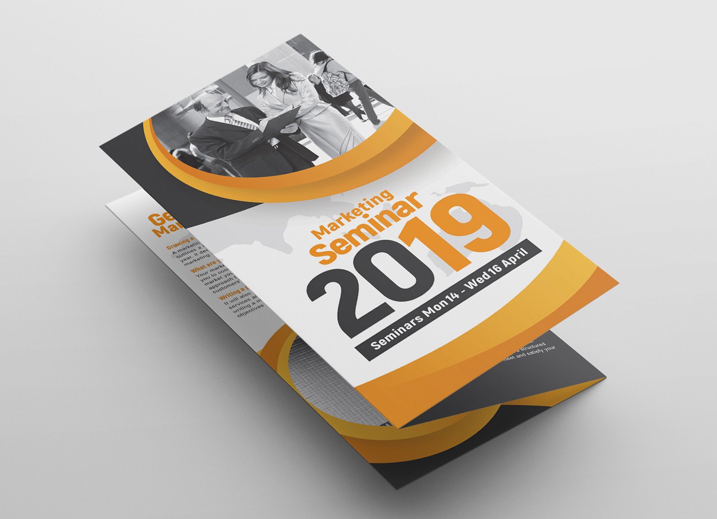 tri fold brochure template front 654