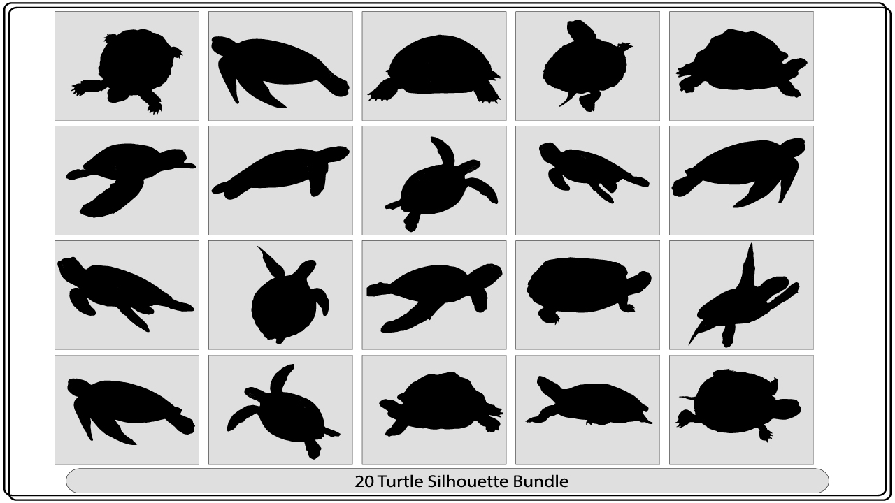 turtle silhouettemb add media 590