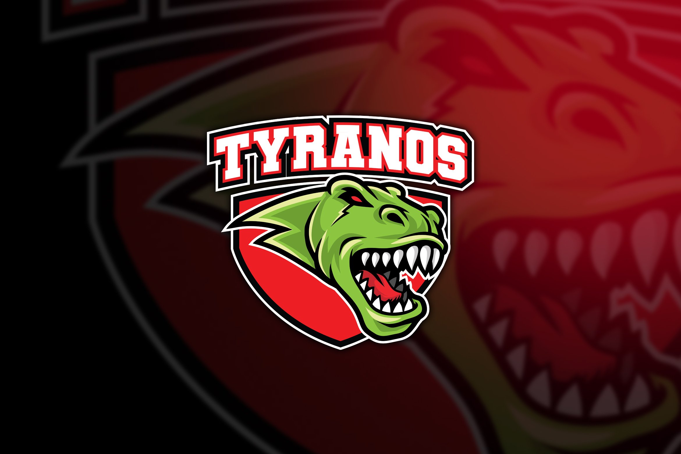 Tyrannosaurus Rex Esport Logo cover image.