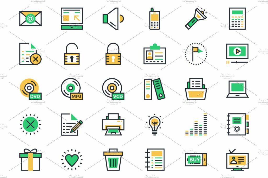 300 User Interface and Web Icons – MasterBundles