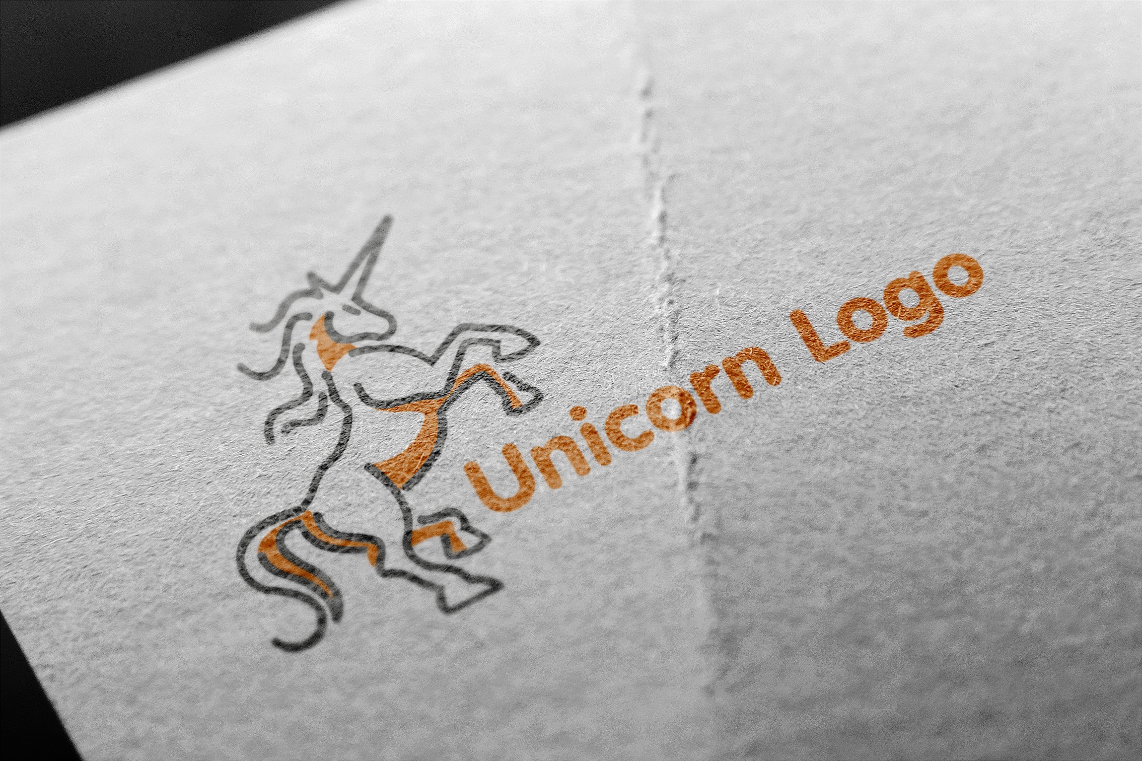 unicorn logo template mock up 1 625