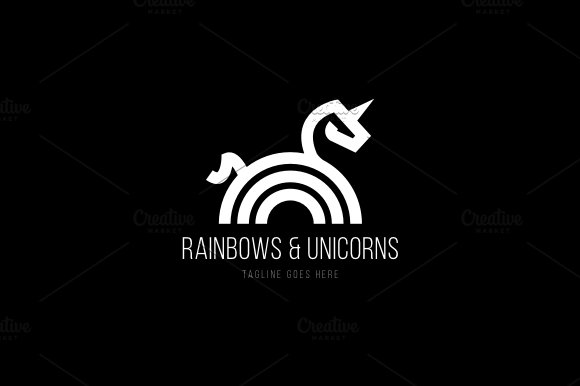unicorn rainbow neg 382