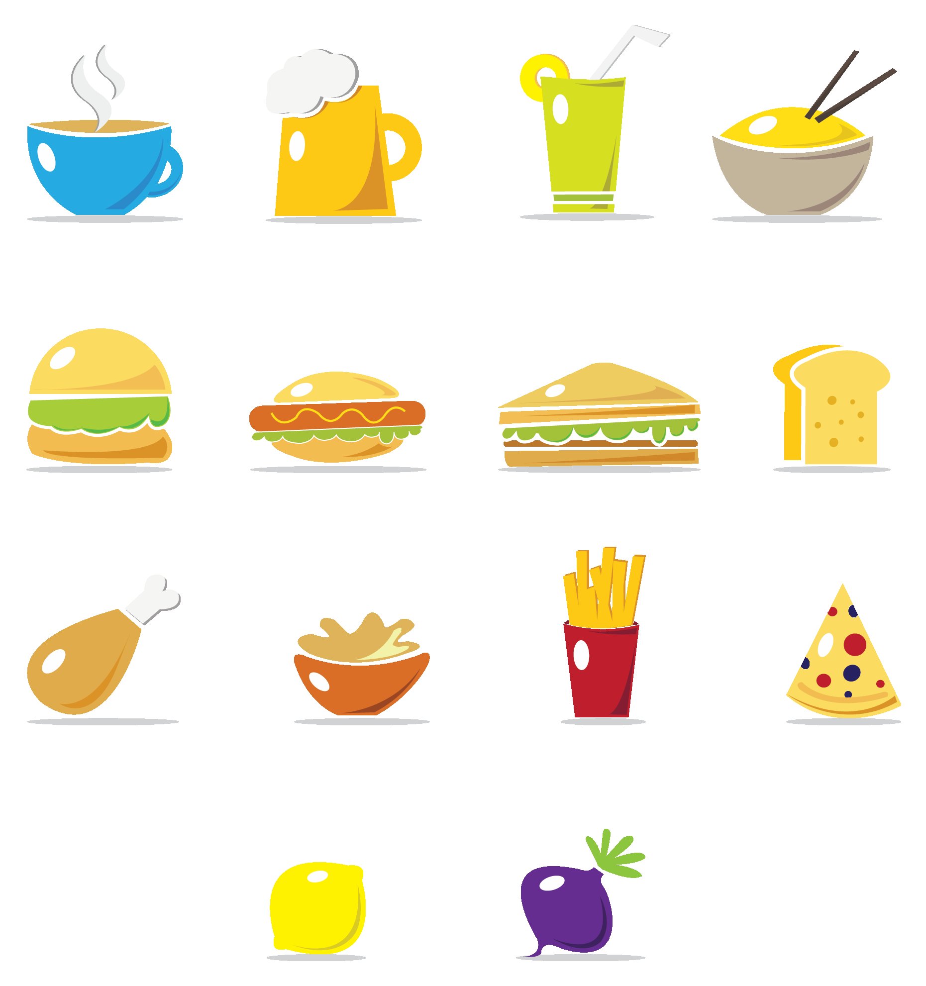 Spring Icons - Restaurant Set cover image.