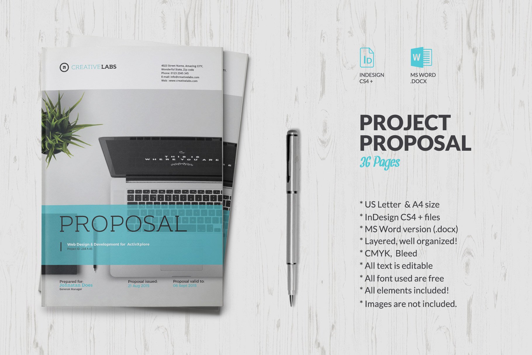 Canva Proposal cover image.