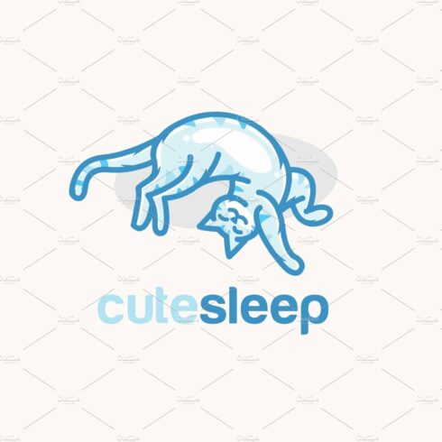 sleeping cat logo cover image.
