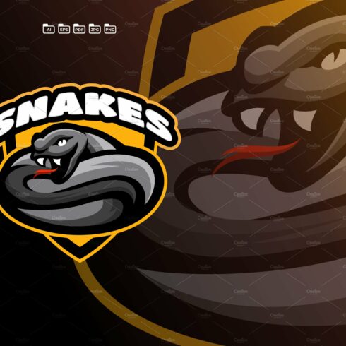 Snake Logo Template cover image.