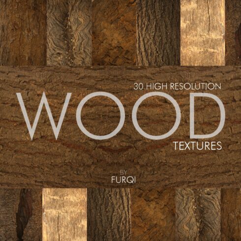 WOOD TEXTURES BY FURQI cover image.