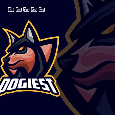 DOG logo Template cover image.