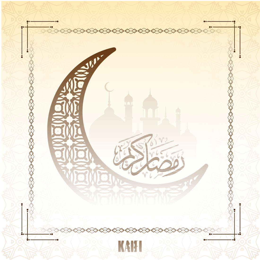 Ramadan Kareem Post cover image.