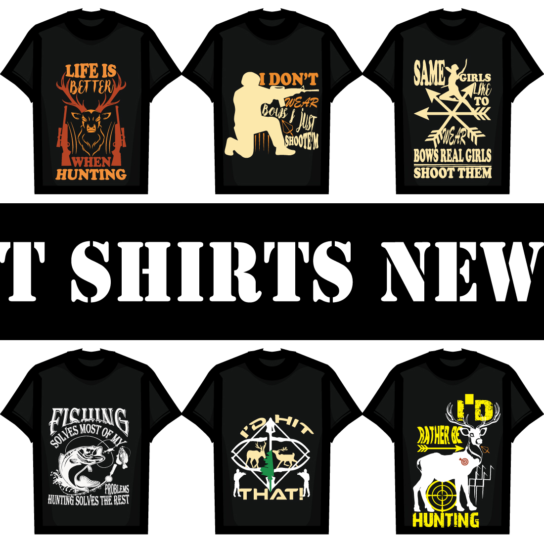 Hunting T Shirt preview image.