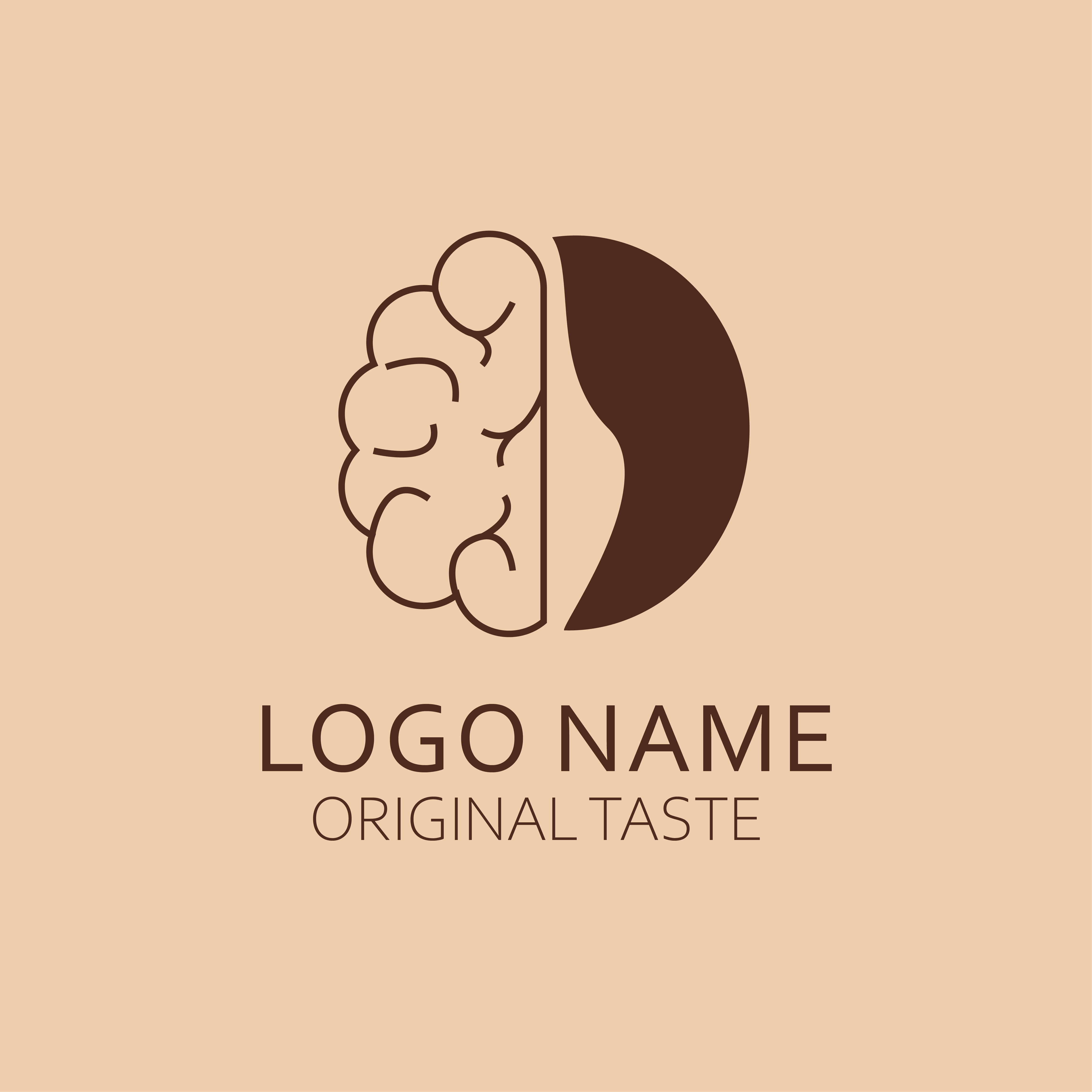 Modern logo for your own business cover image.