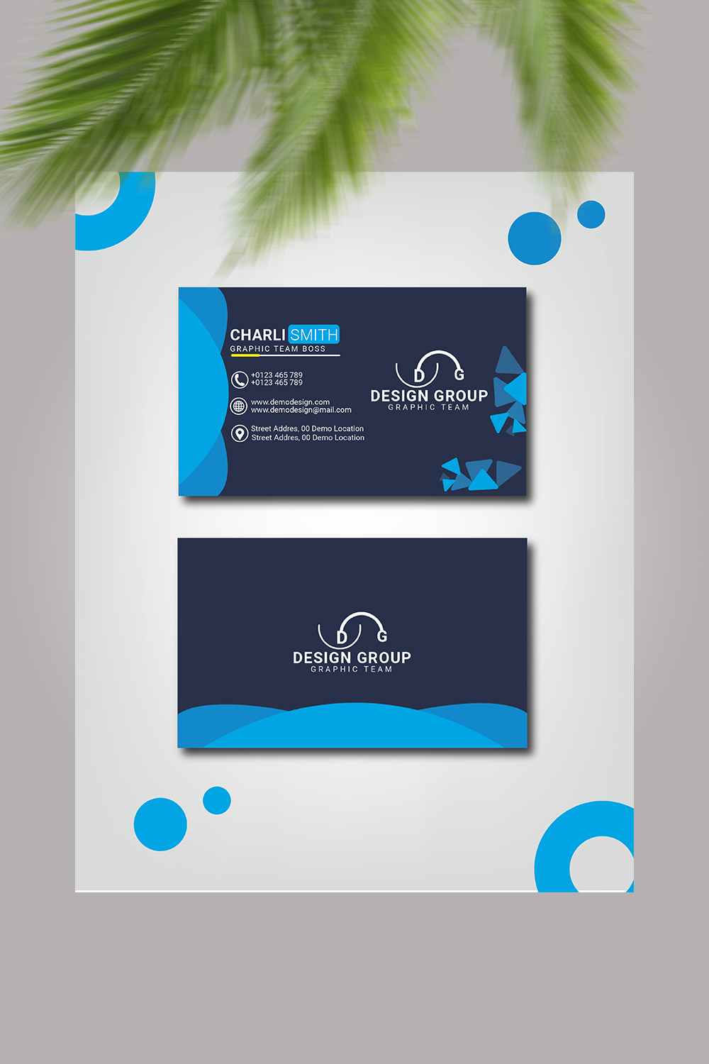 Business card design, Business Card, visiting card design pinterest preview image.