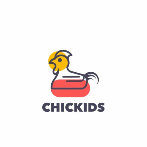 Chicken kids logo cover image.