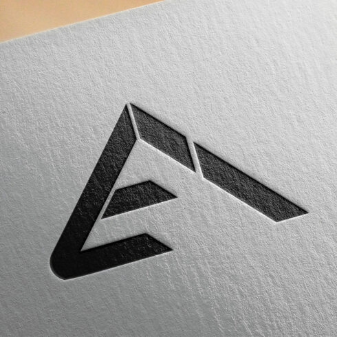 Letter "EA" Logo Design cover image.