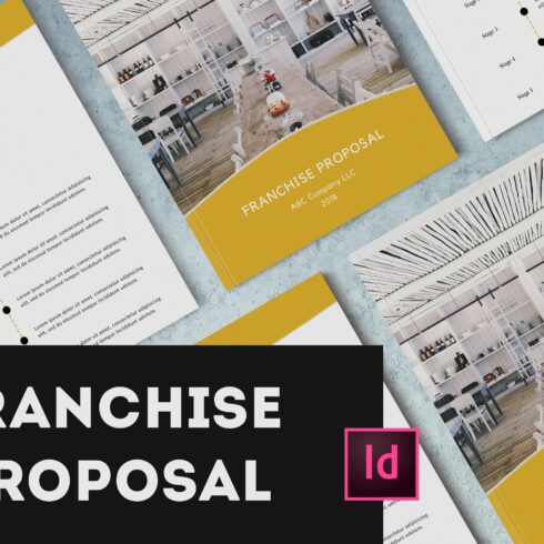 Franchise Business Proposal cover image.