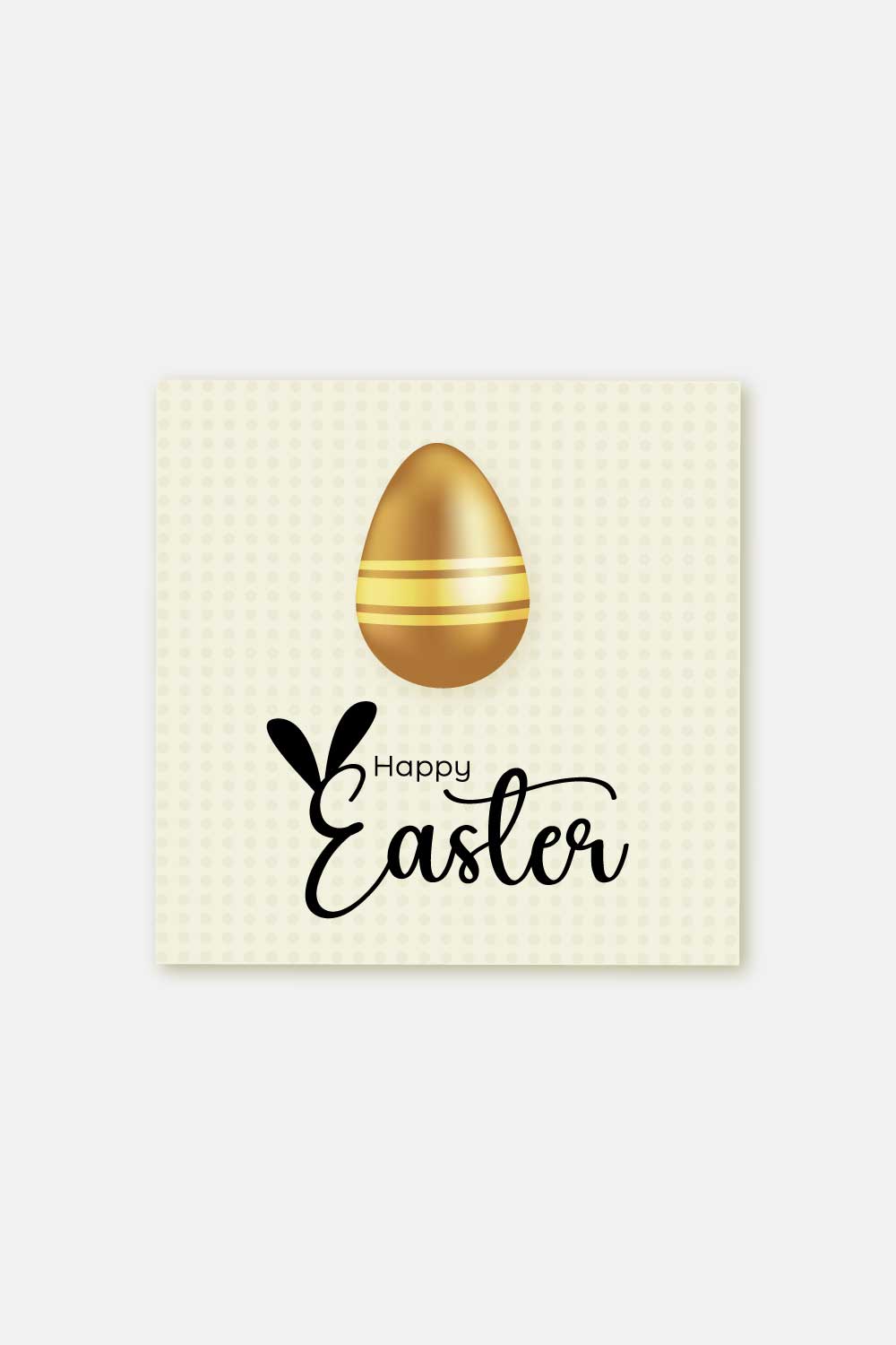 Happy Easter background pinterest preview image.
