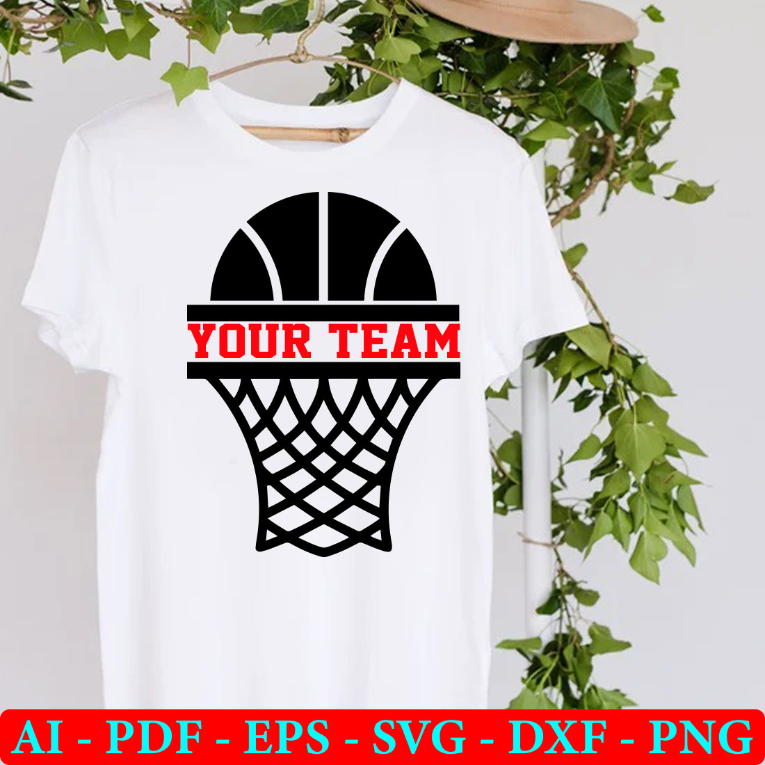 6 March Madness Basketbal SVG Bundle Vol 02 preview image.