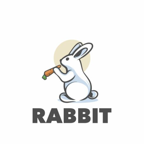 Rabbit eat mascot cover image.